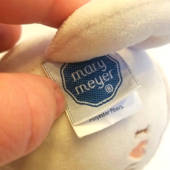 Mary Meyer Latte Plush Teether Rattle – Soft & Soothing Baby Toy - Picture 6 of 7